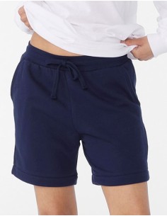 C-3724-Unisex Sponge Fleece Sweatshort 2